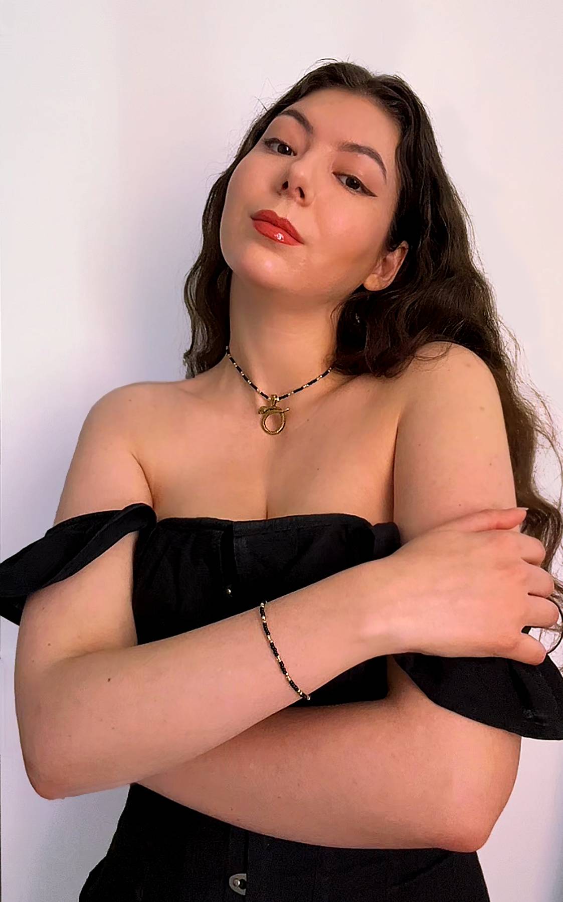 Snake Choker Gold