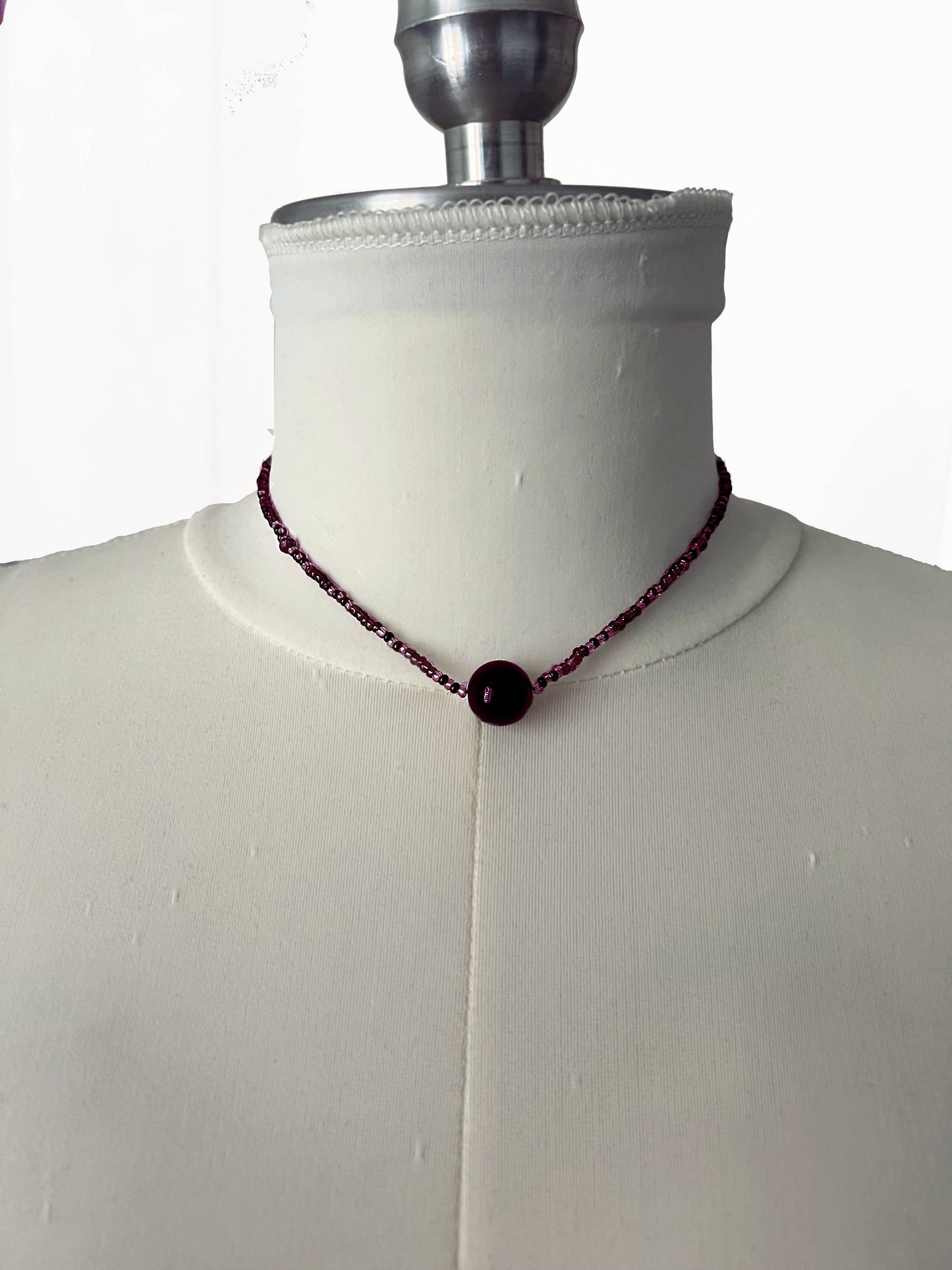 Amethyst necklace
