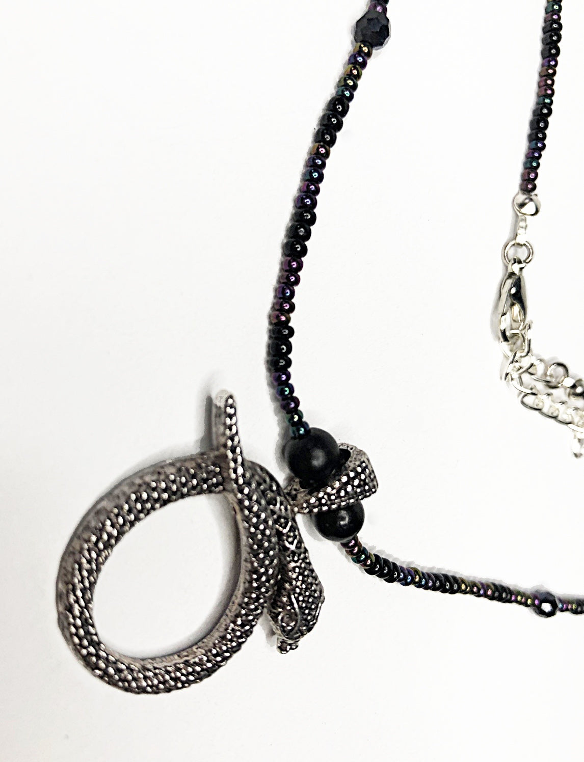 Snake Choker Silver